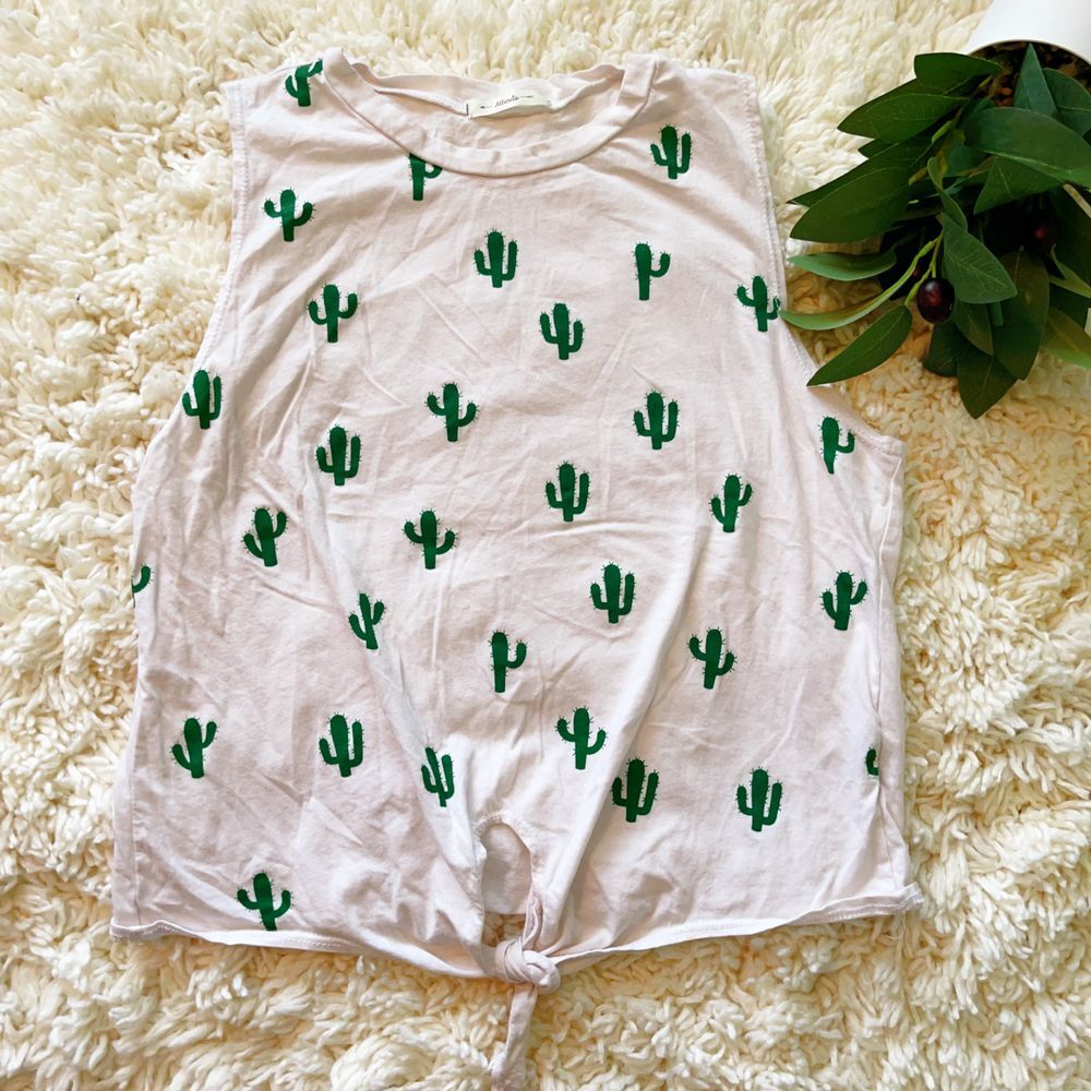 Atticute Women's Cactus Tank‎ Top L